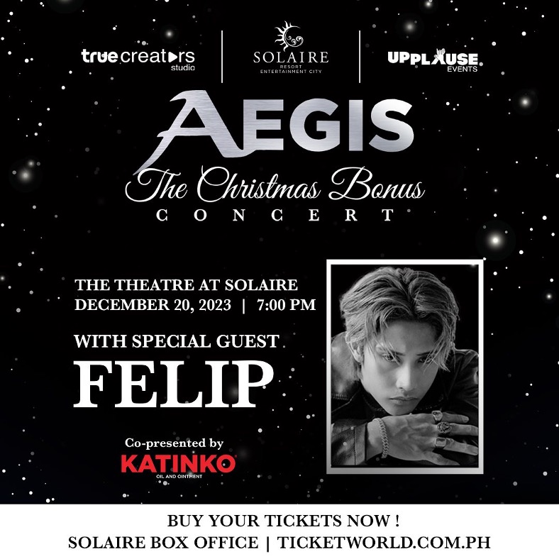 Felip to join AEGIS and Jose Mari Chan for a holiday-themed concert