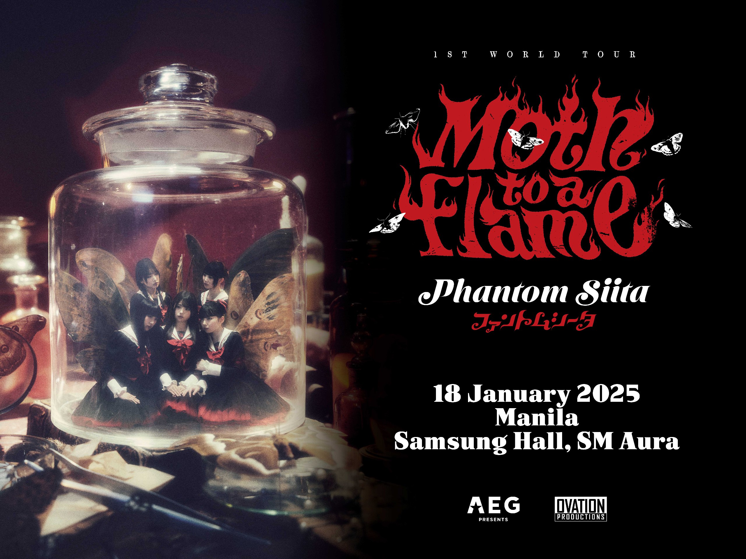 Phantom Siita is heading to Manila on January 2025 for their 1st World Tour